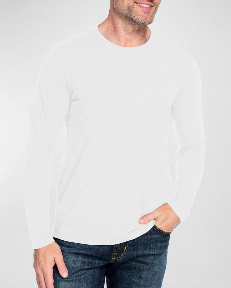 Fisher + Baker Men's Mission Heathered Performance T-Shirt Cover