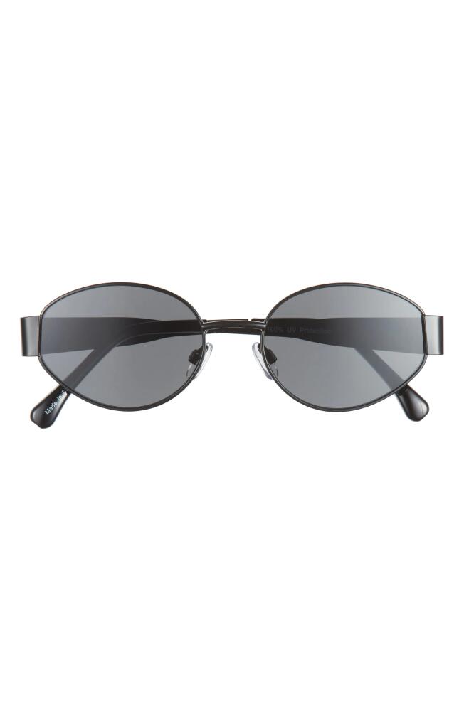 BP. 54mm Round Sunglasses in Black Cover