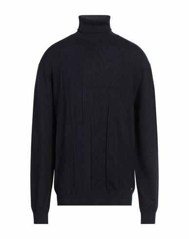 Markup Man Turtleneck Midnight blue Viscose, Nylon Cover