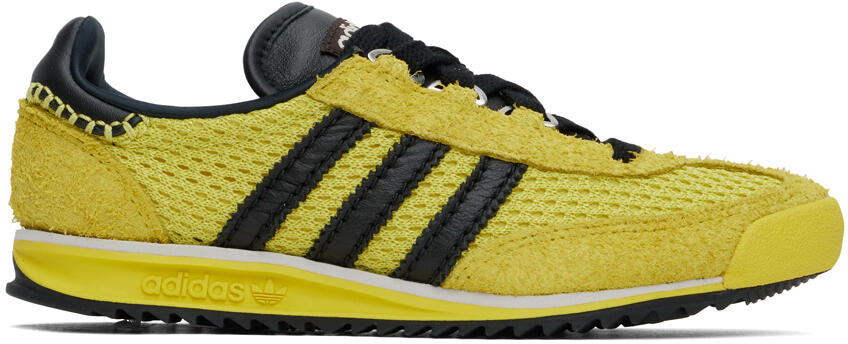 Wales Bonner Yellow & Black adidas Originals Edition SL76 Sneakers Cover