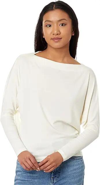 AG Jeans Alesli Top (Ivory Dust) Women's Clothing Cover