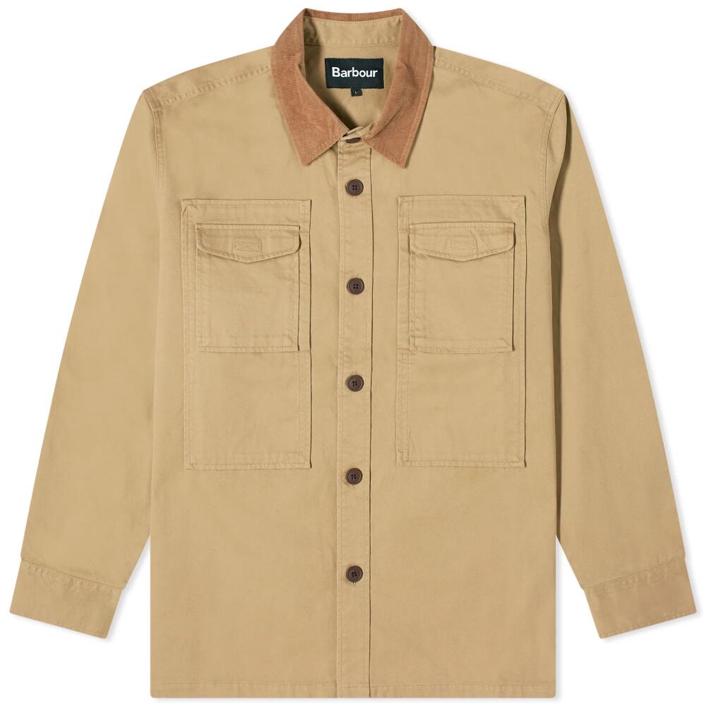 Barbour Men's Heritage + Faulkner Overshirt in Trench Cover