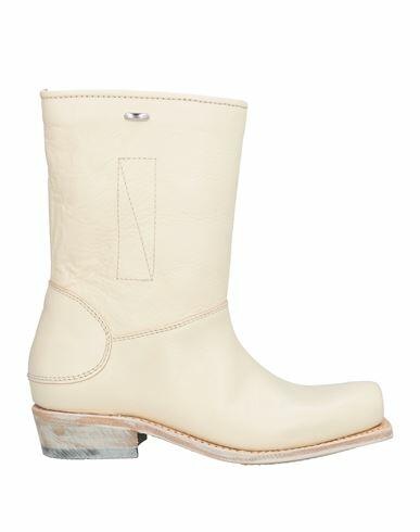 Our Legacy Woman Ankle boots Ivory Leather Cover