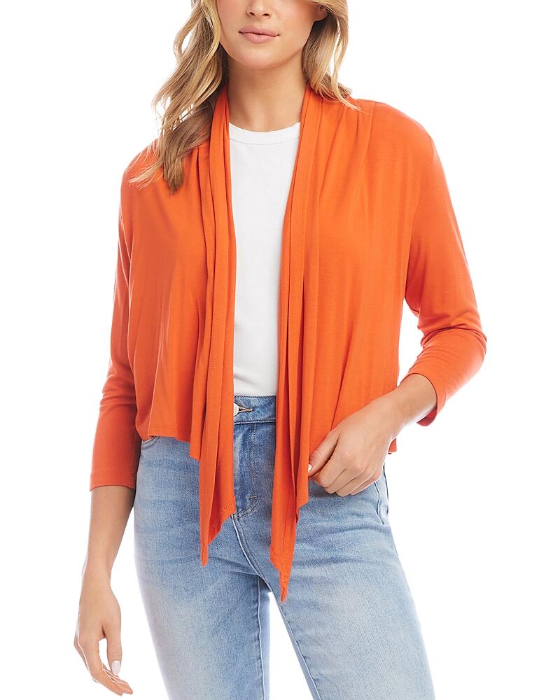 Karen Kane Calli Draped Open Front Cardigan Cover