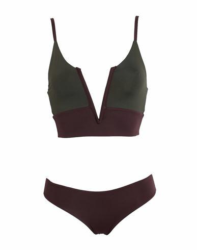 S And S Woman Bikini Burgundy Polyamide, Elastane Cover