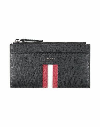 Bally Man Wallet Black Leather Cover