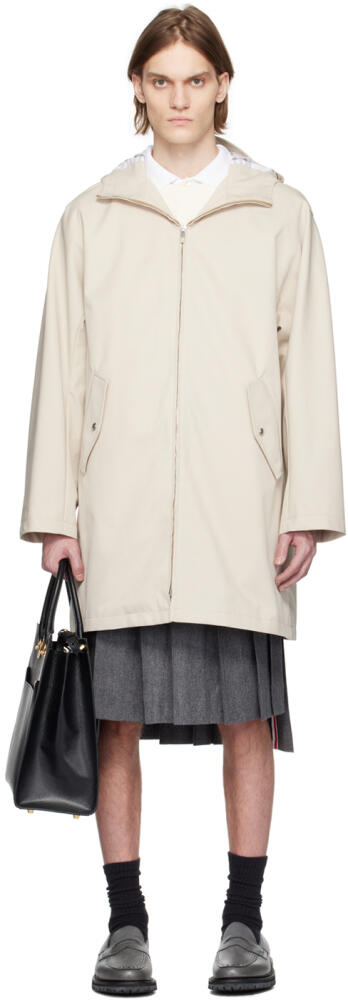 Thom Browne Khaki T-Dart Parka Cover