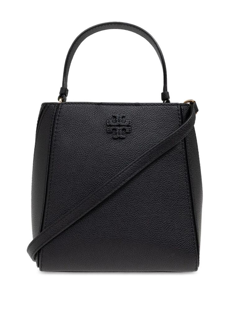 Tory Burch McGraw leather bucket bag - Black Cover