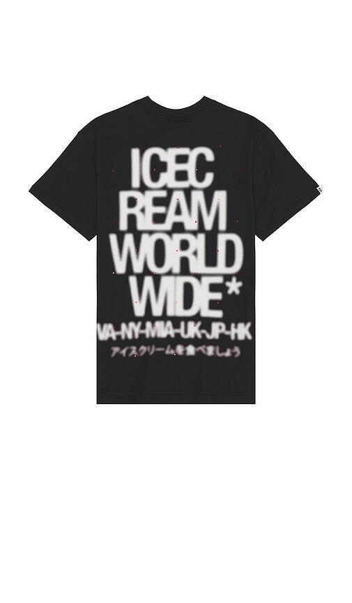 ICECREAM Prestige Oversized Tee in Black Cover