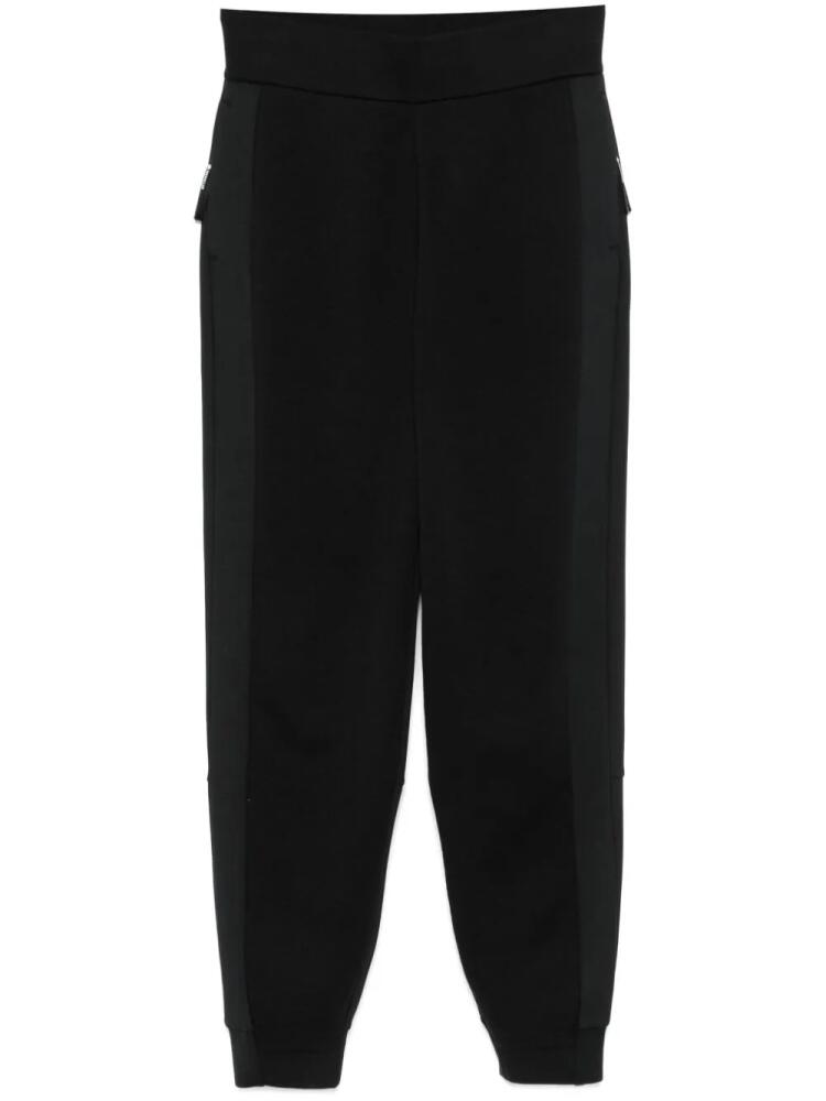 Moncler logo-appliqué track pants - Black Cover