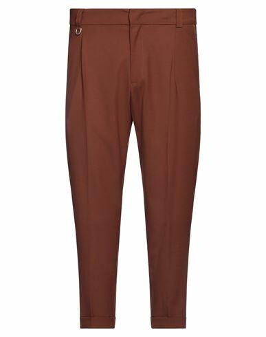 Paolo Pecora Man Pants Tan Polyester, Wool, Elastane Cover