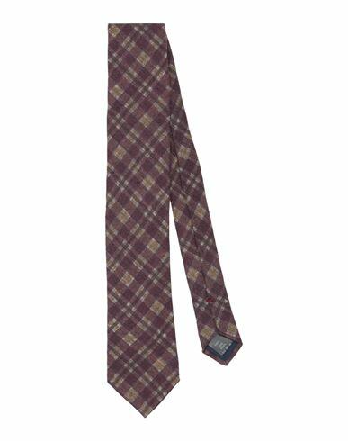 Boglioli Man Ties & bow ties Burgundy Wool Cover