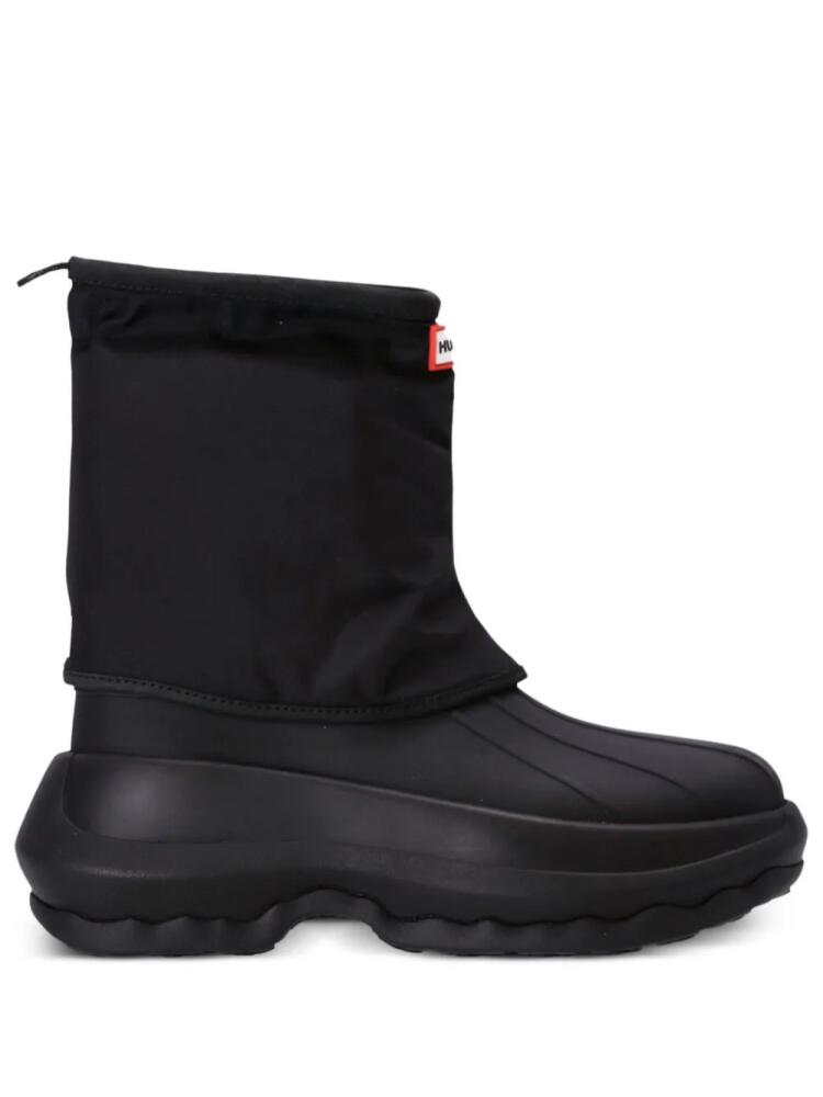 Kenzo x Hunter logo-patch boots - Black Cover