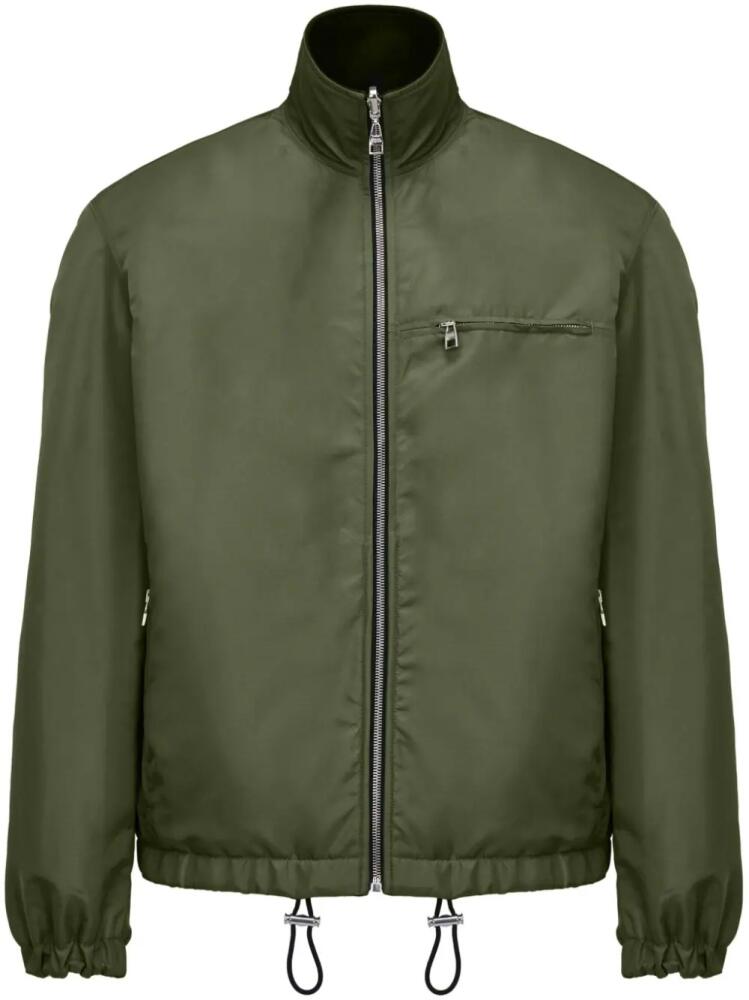 Alexander McQueen Graffiti reversible bomber jacket - Green Cover