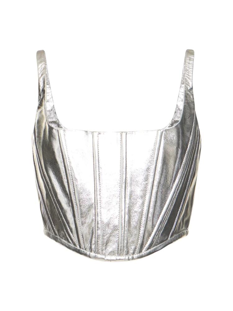 MARC JACOBS Leather Bustier Cover