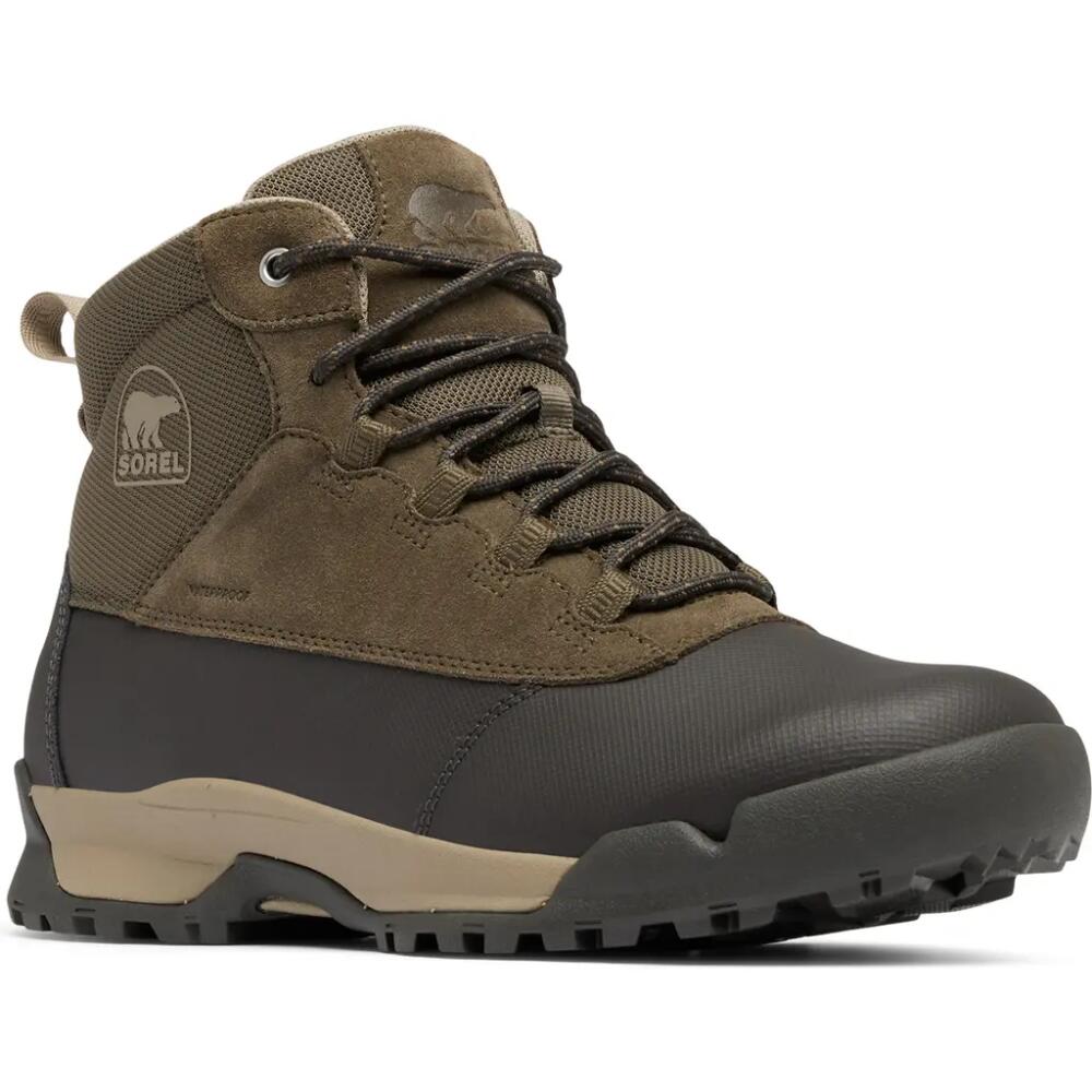 SOREL Buxton Lite Plus Waterproof Boot in Major/Jet Cover