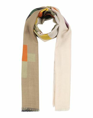 Akris Woman Scarf Light grey Cashmere, Silk Cover