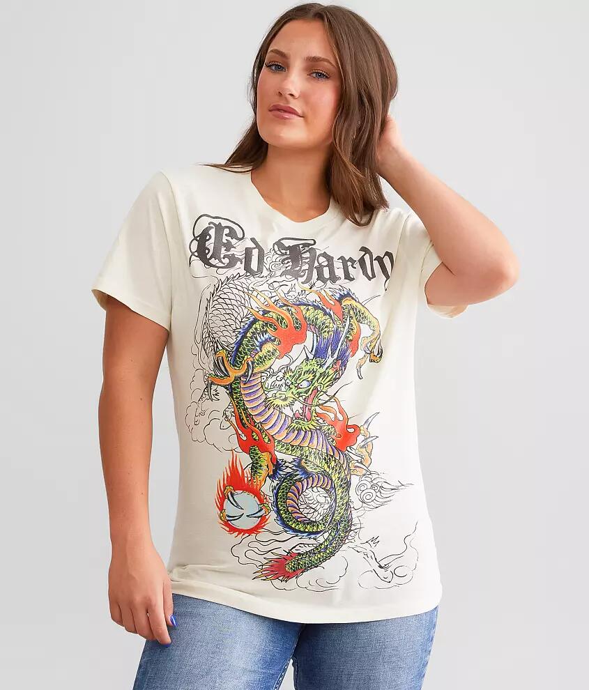 Ed Hardy Japan Dragon T-Shirt Cover