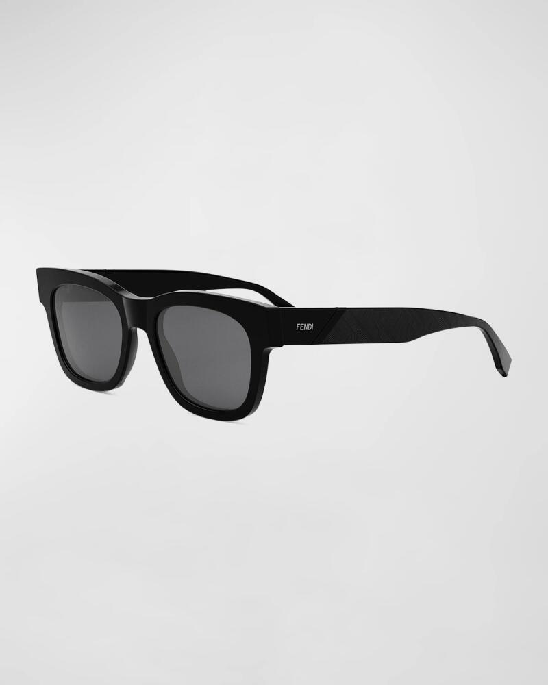 Fendi Men's Square Acetate Sunglasses Cover