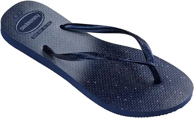 Havaianas Slim Gloss Flip Flop Sandal (Navy/Navy) Women's Shoes Cover