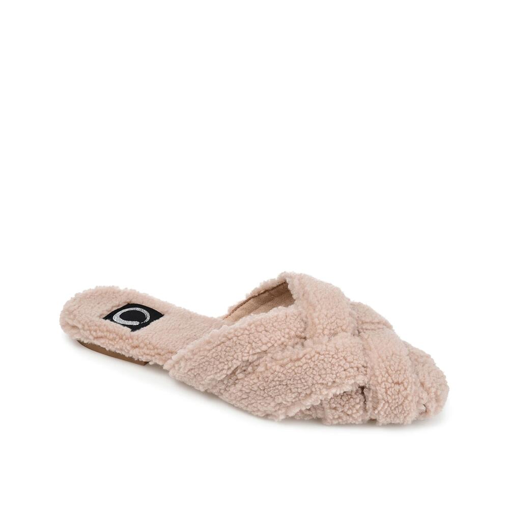 Journee Collection Sereena Scuff Slipper | Women's | Light Pink Cover