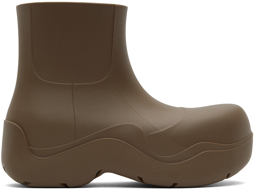 Bottega Veneta Brown Puddle Boots Cover