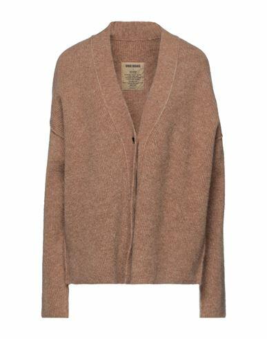 Uma Wang Woman Cardigan Camel Virgin Wool, Mohair wool, Polyamide, Elastane Cover