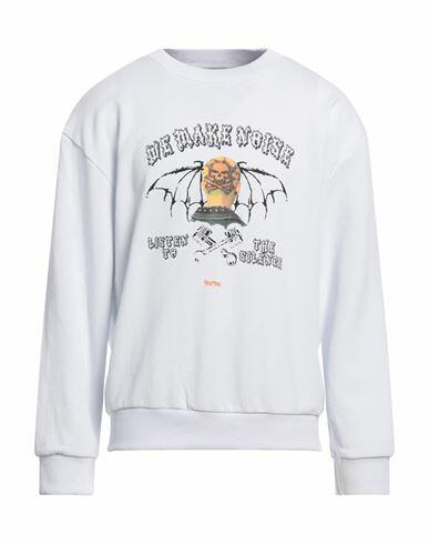 Self Made By Gianfranco Villegas Man Sweatshirt White Cotton Cover