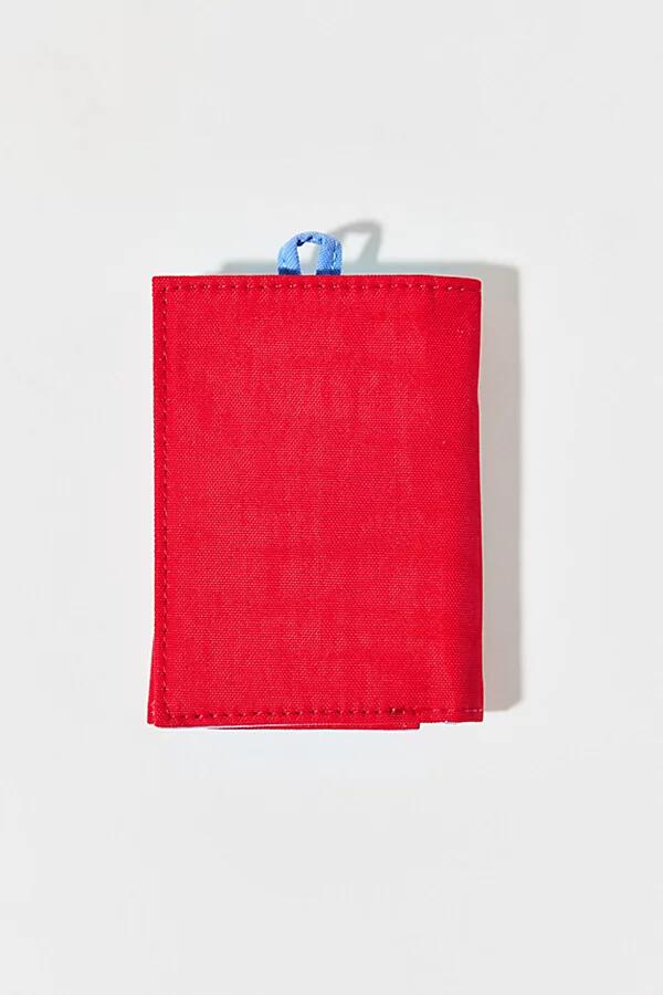 BAGGU Snap Wallet in Candy Apple Cover