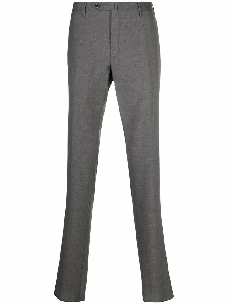 Incotex straight-leg suit trousers - Grey Cover