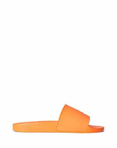 Polo Ralph Lauren Man Sandals Orange Thermoplastic polyurethane Cover