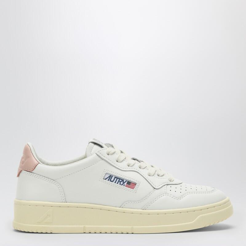 AUTRY White/pink leather Medalist sneakers Cover