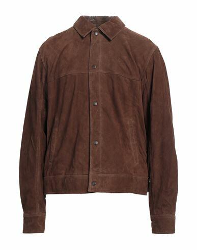 Rag & Bone Man Jacket Brown Goat skin Cover