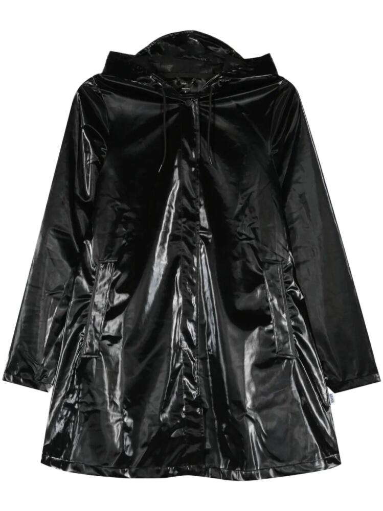 Rains A-line hooded raincoat - Black Cover