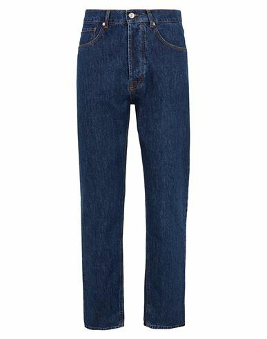 8 By Yoox Man Jeans Blue Organic cotton Cover