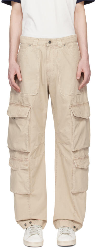 Golden Goose Beige Pocket Cargo Pants Cover