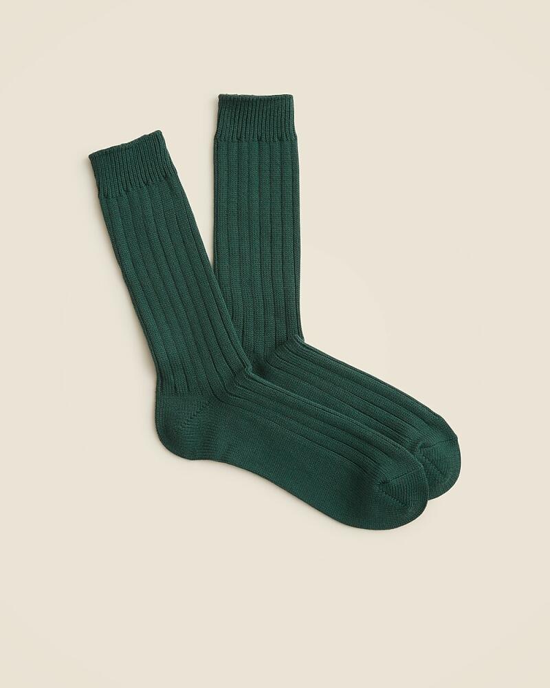 J.Crew Ribbed cotton-blend socks Cover