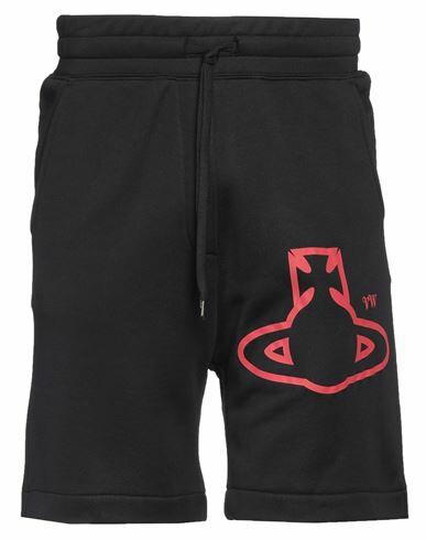 Vivienne Westwood Man Shorts & Bermuda Shorts Black Cotton, Polyester Cover