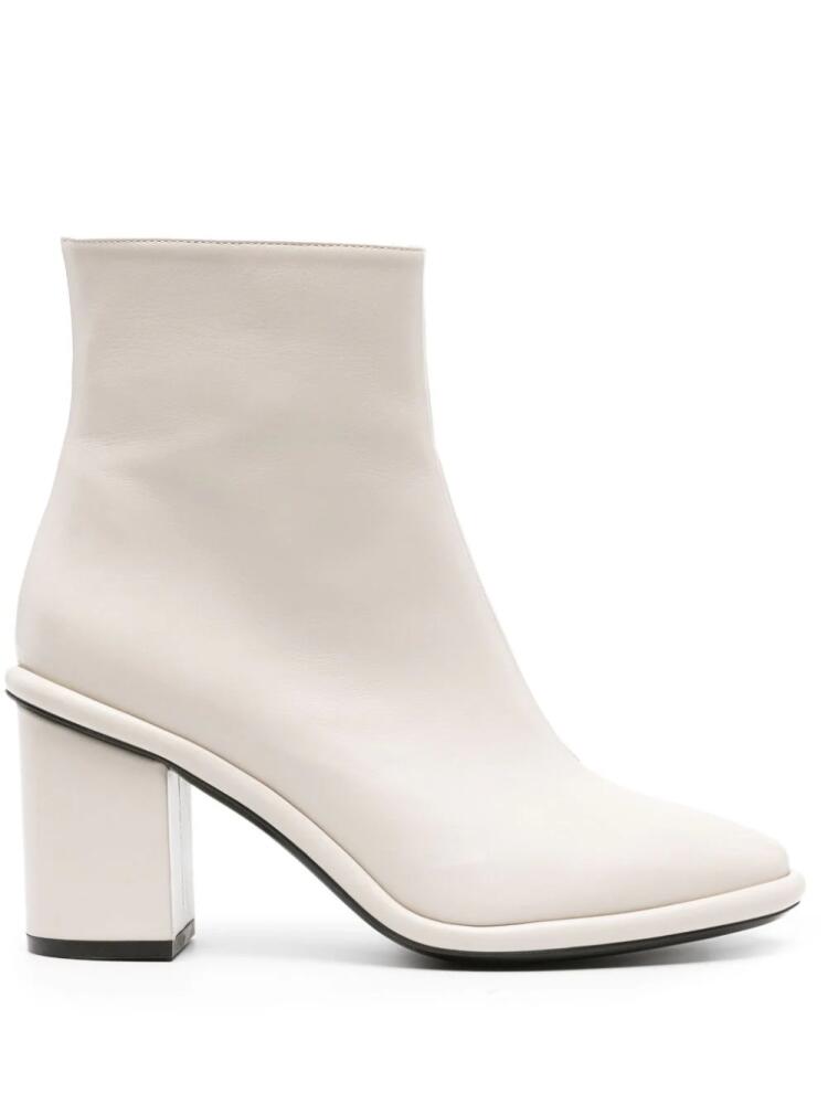 Roberto Festa Commy 70mm leather ankle boots - Neutrals Cover