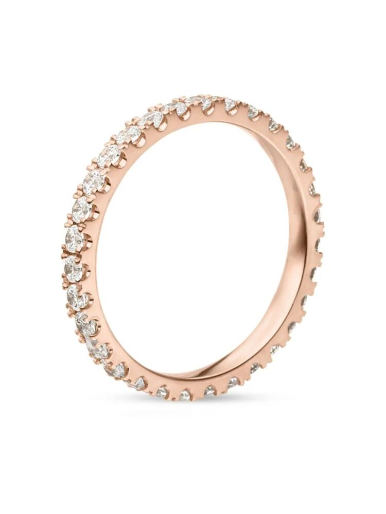 VEYNOU 18kt rose gold Memory diamond ring - Pink Cover