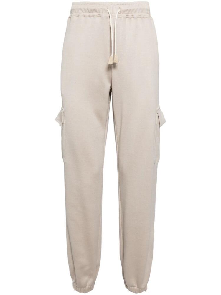 Eleventy mid-waist track pants - Neutrals Cover