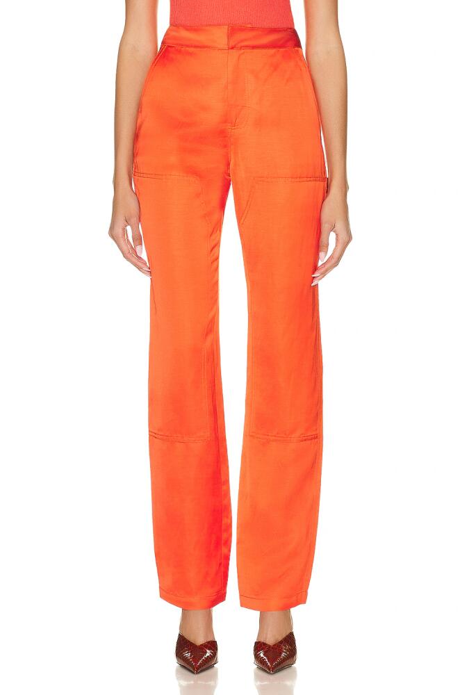 RTA Jaya Cargo Pant in Orange Cover