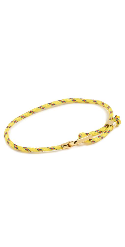 Gorjana Link Paracord Bracelet Yellow Cover