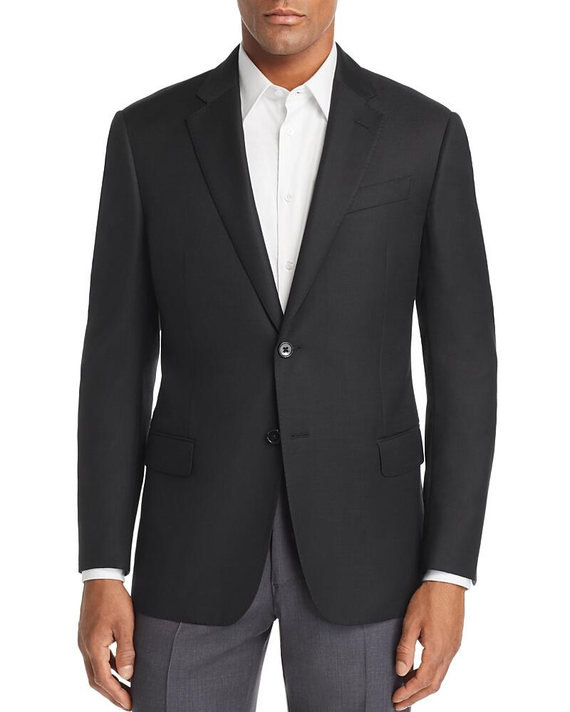 Emporio Armani Black Regular Fit Sport Coat Cover