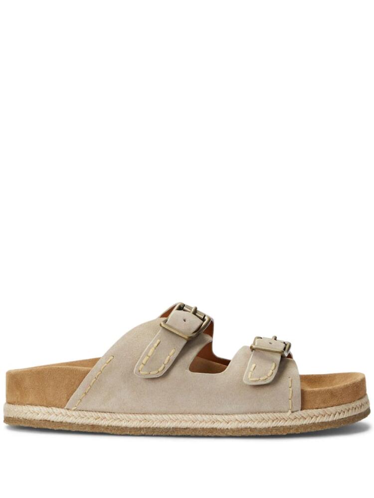 Polo Ralph Lauren Turbach suede sandals - Neutrals Cover