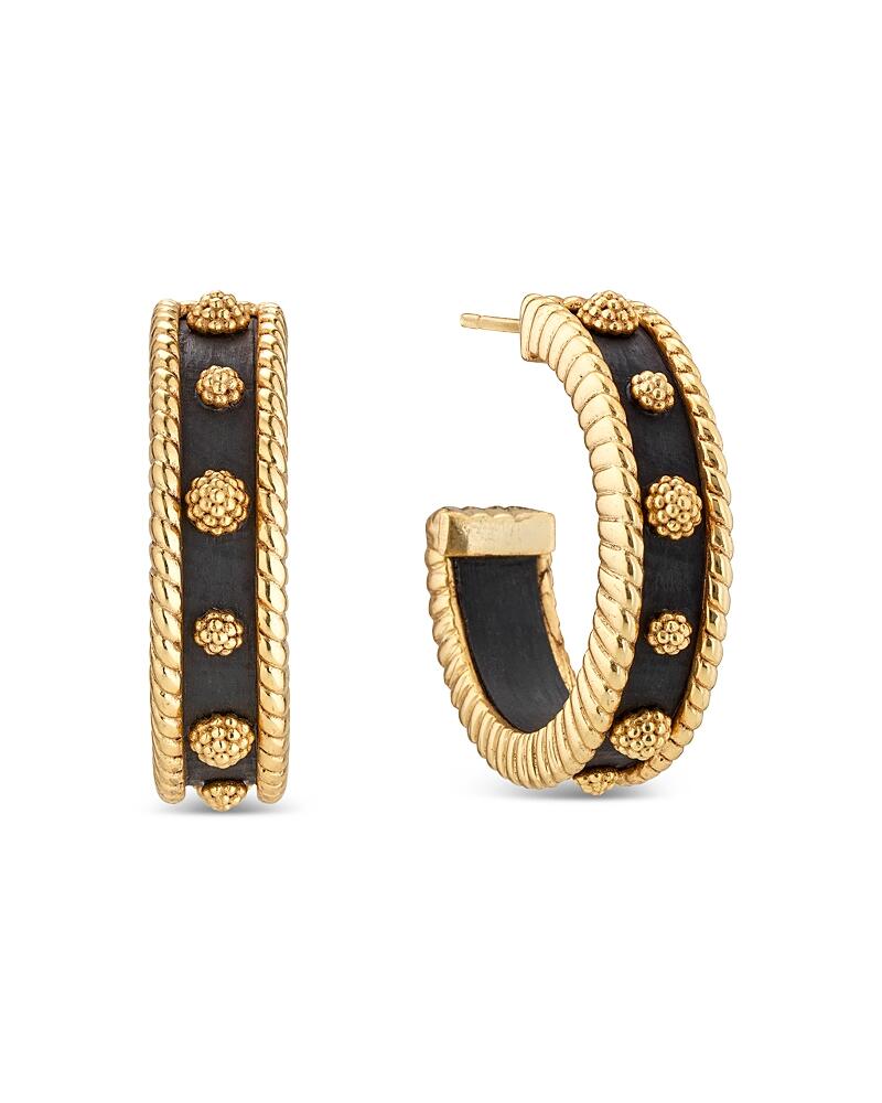 Capucine De Wulf Berry Ebony Medium Hoop Earrings Cover