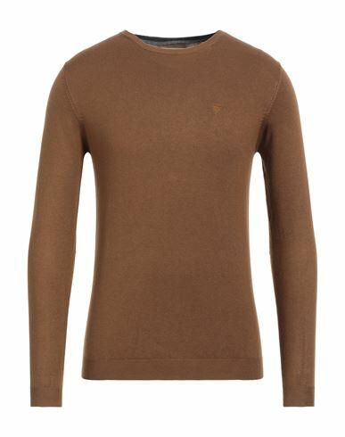 Fred Mello Man Sweater Brown Viscose, Polyamide Cover