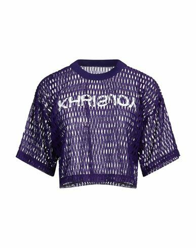 Khrisjoy Woman T-shirt Purple Polyamide, Elastane Cover