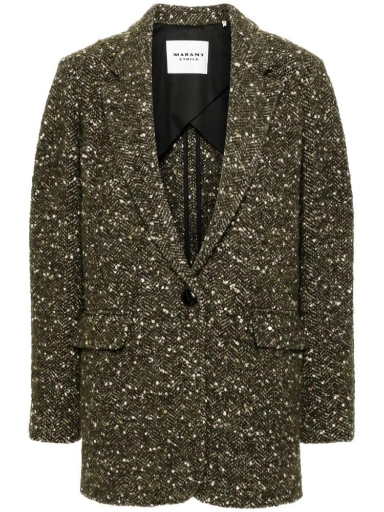 MARANT ÉTOILE Hayden blazer - Green Cover