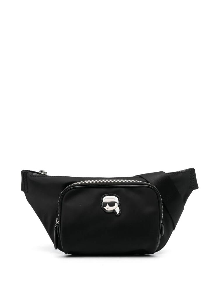 Karl Lagerfeld Ikon belt bag - Black Cover